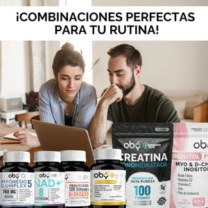 Oby 5 Magnesio Complex 60 capsulas 760mg oby.mx