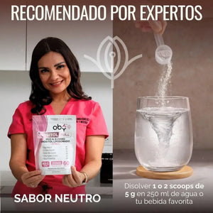 Inositol Max LIPOSOMAL - Myo y D-Chiro Inositol Ratio 40:1 + Vitex Agnus Castus + Acido Alfa Lipoico + Prebioticos | Polvo oby.mx