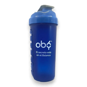 Vaso Shaker con Organizador Pastillas Integrado - OBY oby.mx