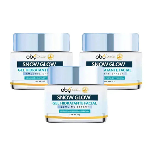 OBY GEL HIDRATANTE FACIAL SNOW | Hidratación Profunda y Frescura oby.mx