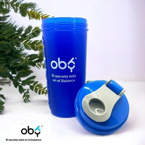 Vaso Shaker con Organizador Pastillas Integrado - OBY oby.mx