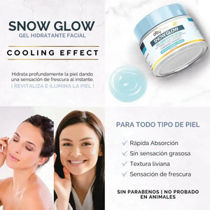 OBY GEL HIDRATANTE FACIAL SNOW | Hidratación Profunda y Frescura oby.mx