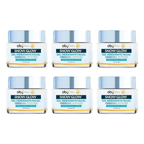 OBY GEL HIDRATANTE FACIAL SNOW | Hidratación Profunda y Frescura oby.mx