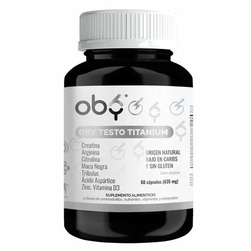 SUPER MEN TESTO PACK | Creatina Monohidratada + Testo Titanium + Calm Magnesios oby.mx