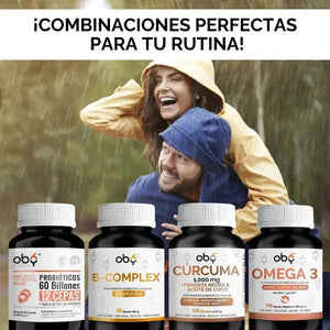 OBY Zinc Puro + Vitamina C | 120 cápsulas oby.mx
