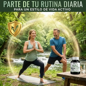 Nac 600mg + Trans Resveratrol 98% | N-acetyl Cysteine Aminoacido | Formula con Antioxidantes | 60 Capsulas oby.mx