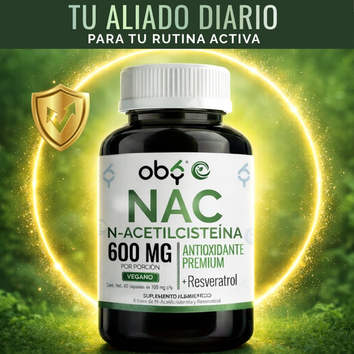 L Teanina con Pasiflora, Toronjil y Vitamina B6 | Oby Calm Complex | Suplemento Alimenticio Mujer y Hombre | 120 Capsulas oby.mx