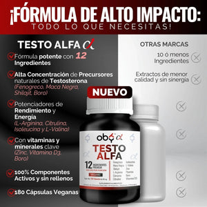 MEN TESTO PACK | Calm Ashwagandha + Oby Testo Titanium oby.mx