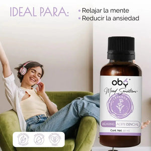 Kit Aceites Esenciales 3Pack: Lavanda, Menta, Naranja | OBY Mood Sensations | Tamaño Extra grande 50 ml cada uno oby.mx