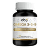 OMEGA 3 6 9 + Vitamina E | 3 aceites puros: Salmon, Linaza, Olivo | OBY Omega 3-6-9, 120 softgels SIN sabor, SIN olor