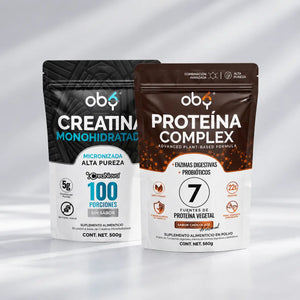 Pack: Creatina Monohidratada + Proteína Complex Chocolate Fast Bundle