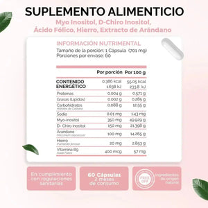 inositol oby tabla nutrimental