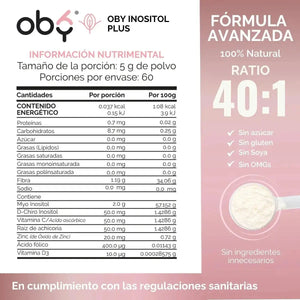 Pack: Inositol Plus + Omega 3 + Magnesio Complex oby-mx