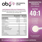 Myo y D-Chiro Inositol Ratio 40:1 Polvo 60 porciones oby.mx