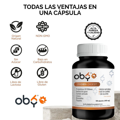 Proby Digest | 60 billones Probioticos y Prebioticos inulina Agave, Enzimas, Fibra, Carbon Activado $̶4̶4̶9̶.̶0̶0̶ (Copia) oby.mx