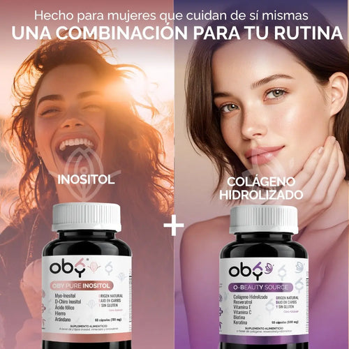 Pack: Inositol 60 cápsulas + Colágeno Hidrolizado 60 cápsulas Fast Bundle