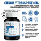 Multivitamínico Hombre 21 ingredientes 120 cápsulas oby.mx