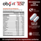 Multivitamínico Hombre 12 ingredientes 60 cápsulas oby.mx