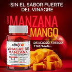 Gomitas de Vinagre de Manzana OBY | Formula 3 en 1 con Mango Africano y Acido Folico | Veganas Sin Azucar  | Suplemento Alimenticio | 60 Gomitas oby.mx