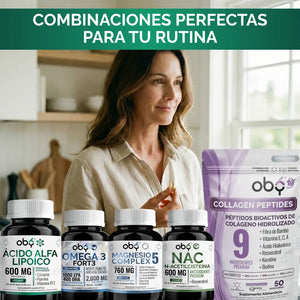 Ácido Alfa Lipoico 60 cápsulas oby.mx