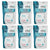 Pack de 6 Pouch: OBY Glicinato de Magnesio con Zinc | Polvo 600 gr | Sabor Frambuesa Fast Bundle