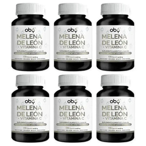 Pack de 6 frascos: OBY Melena de Leon con Vitamina C Fast Bundle