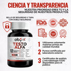 Multivitamínico Hombre 12 ingredientes 60 cápsulas oby.mx