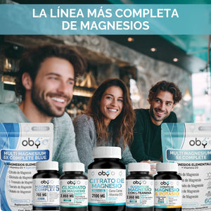 Citrato Magnesio Micronizado 2100mg + Camu Camu, Vitamina C Y D3 | Suplemento Alimenticio Oby Vitaminas Mujer Hombre | Magnesio Complex | 180 Capsulas oby.mx