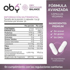 Shatavari 1400 mg con Magnesio Bisglicinato OBY | Extracto Estandarizado 20% Saponinas  | 60 Cápsulas oby.mx