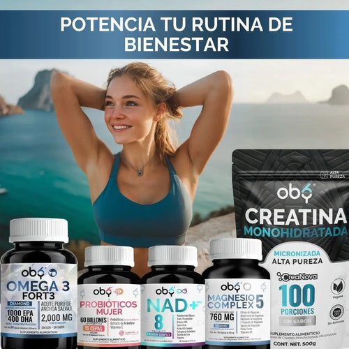 Omega 3 Diamond 2000mg Aceite Anchoa Salvaje de Oby | Máxima Pureza | Alto en EPA Y DHA | 60 cápsulas oby.mx