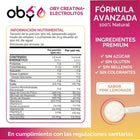 Creatina Monohidratada con Electrolitos | 100% Alta Pureza Micronizada | Glicinato de Magnesio + Vitaminas A, B12, C, D | Suplemento Alimenticio | Oby Pink Lemonade | 30 Porciones oby.mx