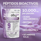 Colágeno Hidrolizado con Resveratrol, Biotina y Ácido Hialurónico 50 porciones oby.mx
