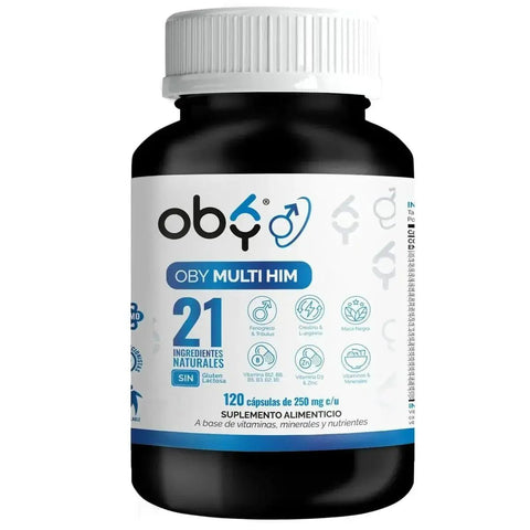 OBY GYM POWER PACK | Multivitamínico Hombre + Creatina suplemento deportivo oby.mx