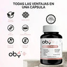 OBY Pure Inositol con Myo y D-Chiro Inositol + Ácido Fólico, Hierro y Extracto Arándano | Capsulas $̶3̶9̶9̶.̶0̶0̶ oby.mx