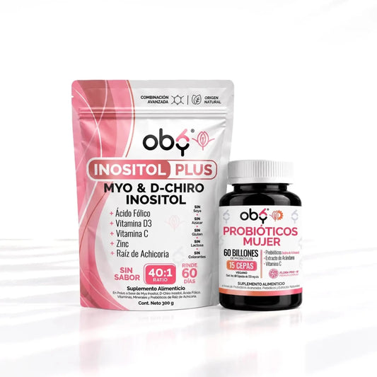 Pack: Inositol Plus + Probióticos Mujer 60 cápsulas Fast Bundle