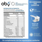 Magnesio Complex 5 en Polvo OBY | Citrato, Glicinato, Treonato, Taurato y Malato | Con Espirulina Azul, D3 y B12 | 600g oby.mx