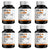 Pack de 6 frascos: Proby Digest | 60 billones Probioticos y Prebioticos inulina Agave, Enzimas, Fibra, Carbon Activado | 60 Cápsulas Fast Bundle