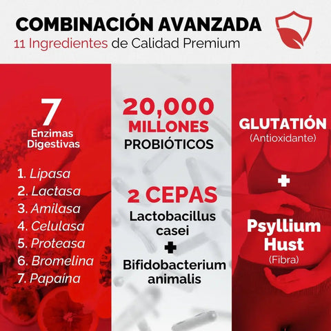 OBY Multi Enzimas Digestivas, Probióticos, Glutation, Fibra Psyllium Husk $̶5̶9̶9̶.̶0̶0̶ oby.mx