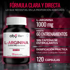 L-Arginina 120 cápsulas oby.mx