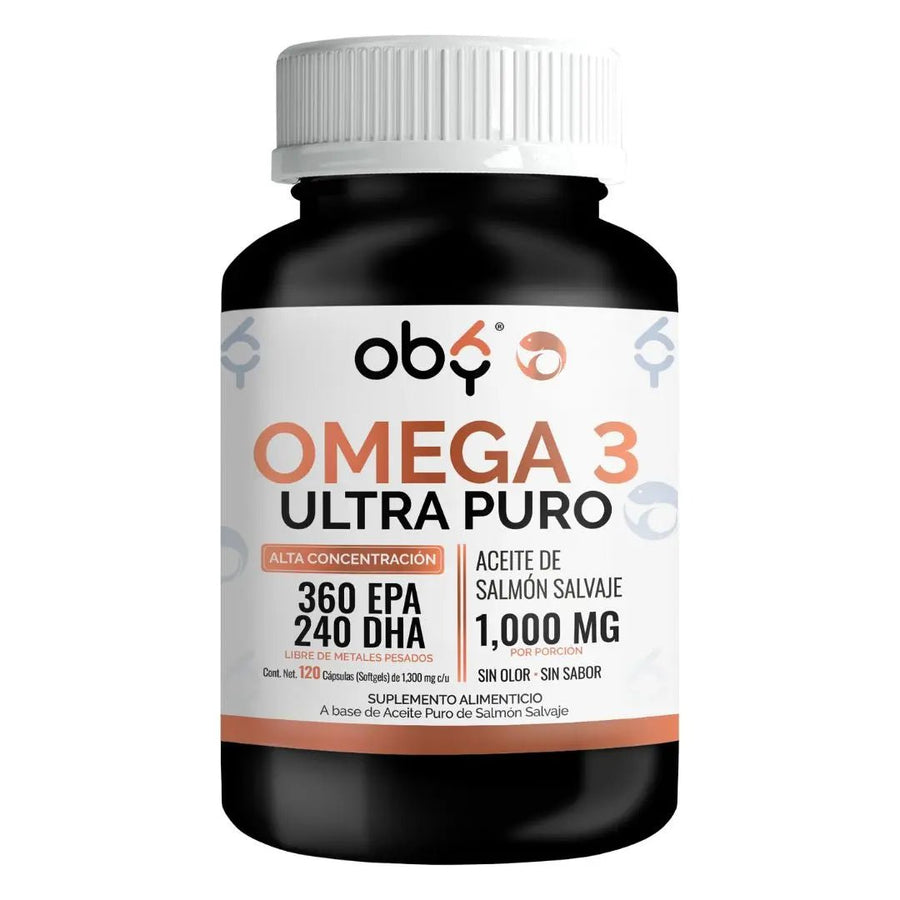 OBY Omega 3: Aceite Puro de Salmón Salvaje $̶5̶4̶9̶.̶0̶0̶ oby.mx