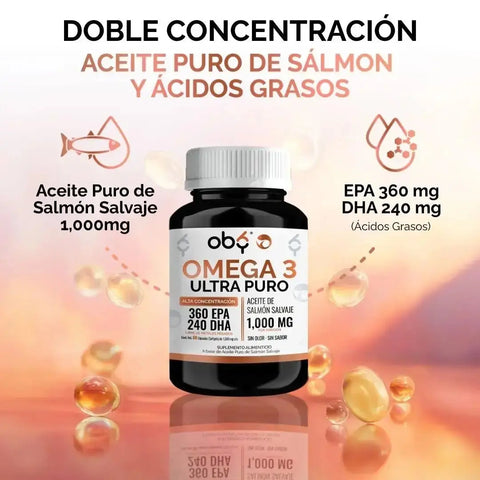 Pack: Inositol Plus + Omega 3 + Magnesio Complex oby-mx