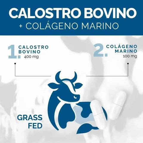 OBY Calostro Bovino | Suplemento Alimenticio con Colágeno Marino | 120 Cápsulas $̶8̶7̶9̶.̶0̶0̶ oby.mx
