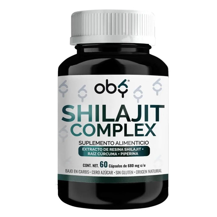 Shilajit Complex Ultra Puro Del Himalaya | 60 Cápsulas oby.mx