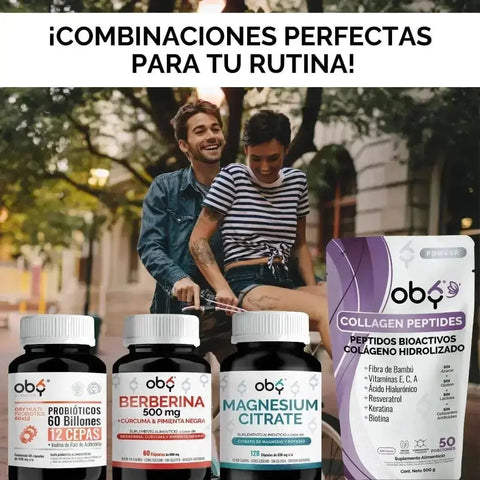 OBY Calostro Bovino en Polvo | 3,000 mg de Calostro por porción oby.mx