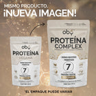 Proteina Complex Vainilla Mexicana | 7 Fuentes vegetales + Probioticos + Enzimas | Alta Absorción y Digestión Ligera Sin Lácteos | Polvo Vegana oby.mx