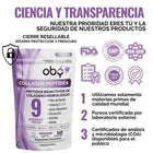 Colágeno Hidrolizado con Resveratrol, Biotina y Ácido Hialurónico 50 porciones oby.mx