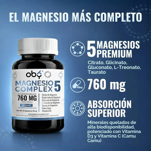 Pack: Inositol Plus + Omega 3 + Magnesio Complex oby-mx