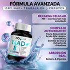 NAD+ con Resveratrol 30 cápsulas oby.mx