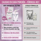 Myo y D-Chiro Inositol Ratio 40:1 Polvo 60 porciones oby.mx