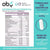 OBY NAD+ Infinity | Potenciado 8 Ingredientes: Nicotinamida Ribosa, Resveratrol | 100% Vegano | 90 caps  ̶ ̶2̶,̶6̶9̶7̶ oby.mx